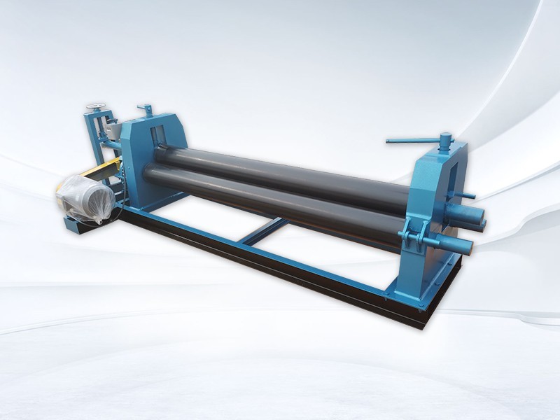Hydraulic plate rolling machine